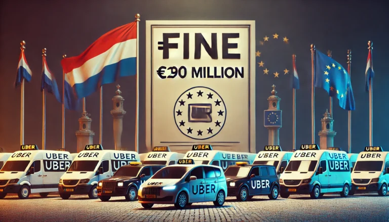 Wegen unzureichender Schutzma&szlig;nahmen im Datenschutz wurde gegen Uber ein hohes Bu&szlig;geld verh&auml;ngt.